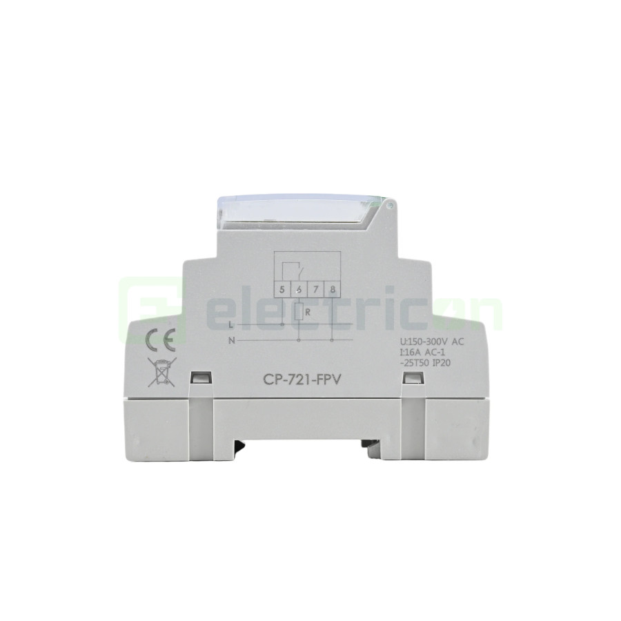 Releu tensiune monofazat PV 16A LED CP-721-PV F&F