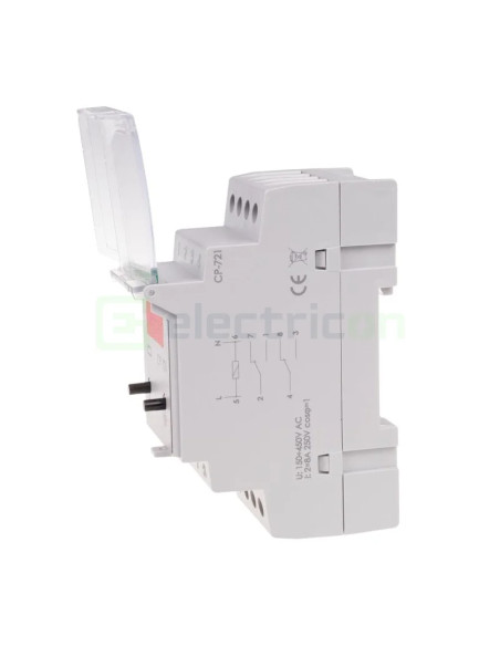 Releu tensiune monofazat 2x8A display CP-721 F&F Filipowski