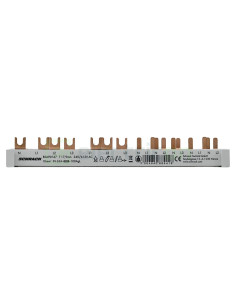 Busbar Trifazat 12 Module RCCB 3P MCB Schrack BSA90167