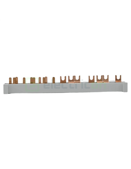 Busbar Trifazat 12 Module RCCB 3P MCB Schrack BSA90167