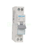 MCB - Siguranță automată - disjunctor - curba C 16A 6kA 1P+N 1M Hager MLN516
