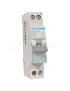 Siguranta Automata MCB C 32A 1P+N Hager MLN532