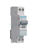 MCB - Siguranță automată - disjunctor - curba C 13A 6kA 1P+N 1M Hager MLN513