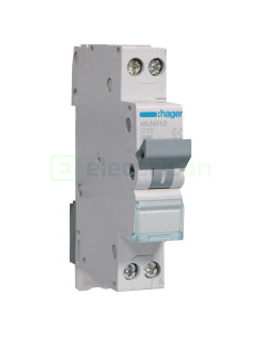 Siguranta Automata MCB C 13A 1P+N Hager MLN513
