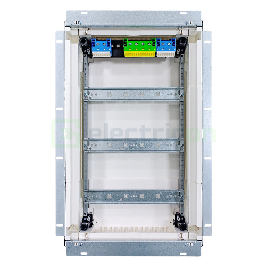 Tablou electric metalic - siguranțe - 36M (3x12) incastrat Univers Hager FWU31S