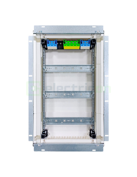 Tablou electric metalic - siguranțe - 36M (3x12) incastrat Univers Hager FWU31S