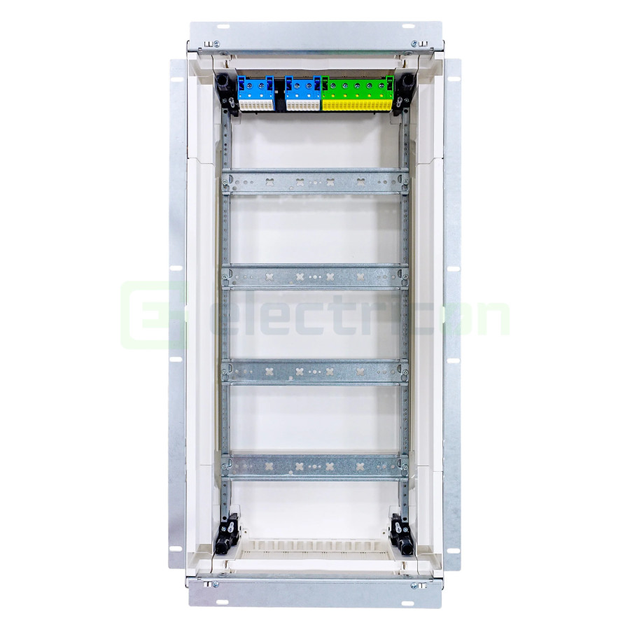 Tablou electric metalic - siguranțe - 48M (4x12) încastrat Univers Hager FWU41S