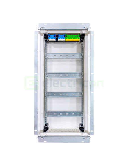 Tablou electric metalic - siguranțe - 48M (4x12) încastrat Univers Hager FWU41S