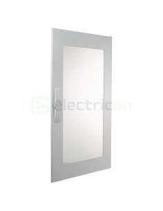 Ușă transparentă - poziție dreaptă - pentru tablouri sistem univers - 800x550 mm - Hager - FZ106N