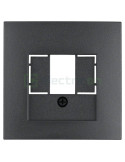 Ramă - 1 modul - decupaj TAE - antracit mat - Berker S.1 - 10331606