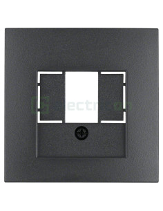 Ramă - 1 modul - decupaj TAE - antracit mat - Berker S.1 - 10331606