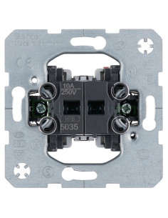 Mecanism întrerupător simplu - 2 ND - alb - IP20 - Berker - 5035