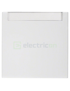 Tastă cu câmp de etichetare , alb lucios, Berker, 16268989