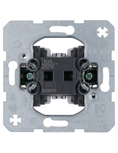 Mecanism întrerupător cu revenire - 1NI+ 1ND - alb - IP20 - Berker - 503203