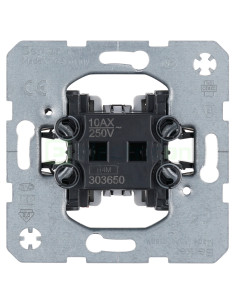 Mecanism întrerupător cap-scară simplu - pentru pereți goi - IP20 - Berker - 303650