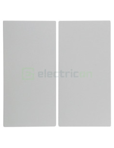 Tastă dublă - pentru întrerupător - serie S.1/B.3/B.7, alb lucios - Berker - 16238989