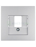 Ramă - 1 modul - decupaj TAE - gri lucios - Berker S.1 - 10331404
