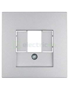 Ramă - 1 modul - decupaj TAE - gri lucios - Berker S.1 - 10331404