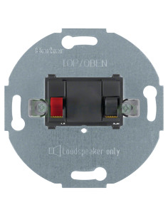 Priza multimedia - conexiune audio, antracit mat - Berker R/1930/sticlă WDF4800AT1
