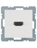 Priză - HDMI - v1.3 DeepColor - Berker S.1 - alb mat - 3315421909