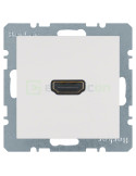 Priză - HDMI - v1.3 DeepColor - Berker S.1 - alb lucios - 3315428989