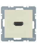 Priză - HDMI - v1.3 DeepColor - Berker S.1 - bej lucios - 3315428982