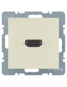 Priză - HDMI - v1.3 DeepColor - Berker S.1 - bej lucios - 3315428982