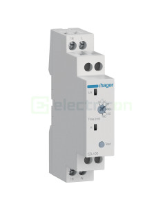 Releu de timp cu lumină urgență Hager EZL100 (230VAC