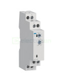 Releu de timp - temporizare - întârziere la declanșare 24-240VAC/DC 1ND 8A - Hager EZD100