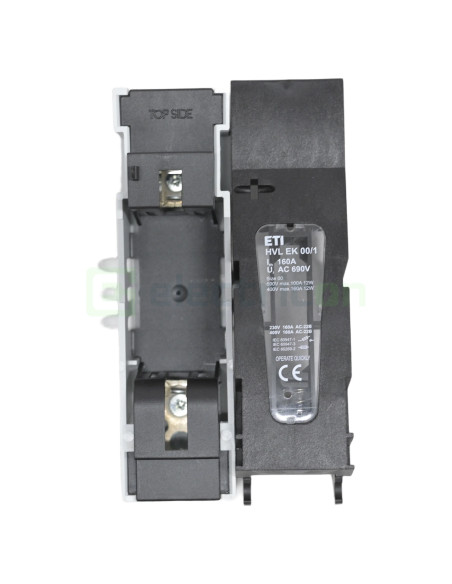 Soclu fuzibil NH00 160A 1P ETI HVL EK00 001701410