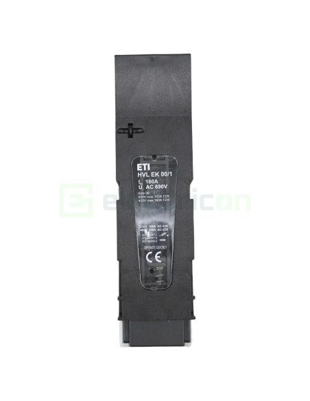 Soclu fuzibil NH00 160A 1P ETI HVL EK00 001701410