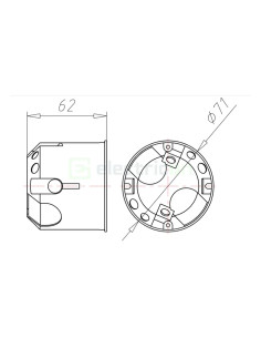 Doza simplă Kaiser O-range ECON 64 2