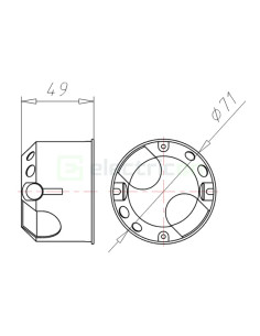 Doza simplă Kaiser O-range ECON 63 2