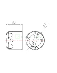 Doza simplă Kaiser O-range ECON 2