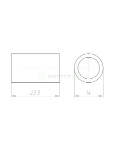 Ștuț legătură doze pereți falși Kaiser 2