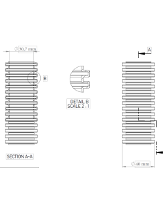 Copex tub flexibil Kouvidis Conflex ISR 40mm 1250N UV rezistent 20m 2041040 2