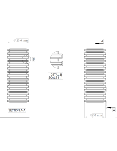 Copex tub flexibil Kouvidis Conflex ISR 32mm 1250N UV rezistent 20m 2041032 2