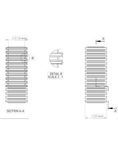 Copex tub flexibil Kouvidis Conflex ISR 25mm 1250N UV rezistent 25m 2041025 2