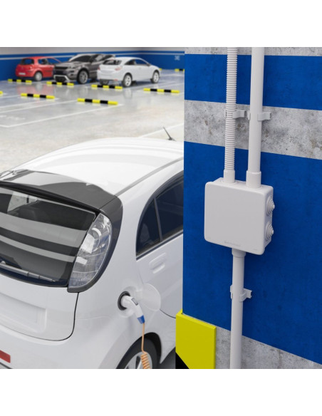 Copex tub flexibil Kouvidis Conflex ISR 25mm 1250N UV rezistent 25m 2041025