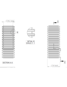 Copex tub flexibil Kouvidis Conflex ISR 16mm 1250N UV rezistent 50m 2041016 2