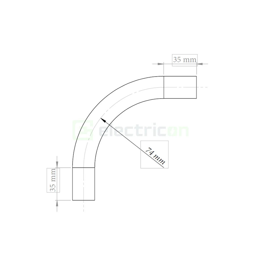 Cot PVC flexibil-rigid Kouvidis CONDUR ISR 20mm 1250N gri 4038020