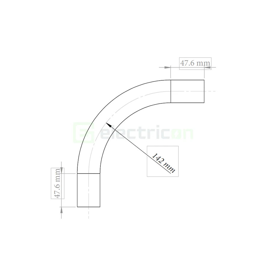 Cot PVC flexibil-rigid Kouvidis CONDUR ISR 32mm 1250N gri 4038032
