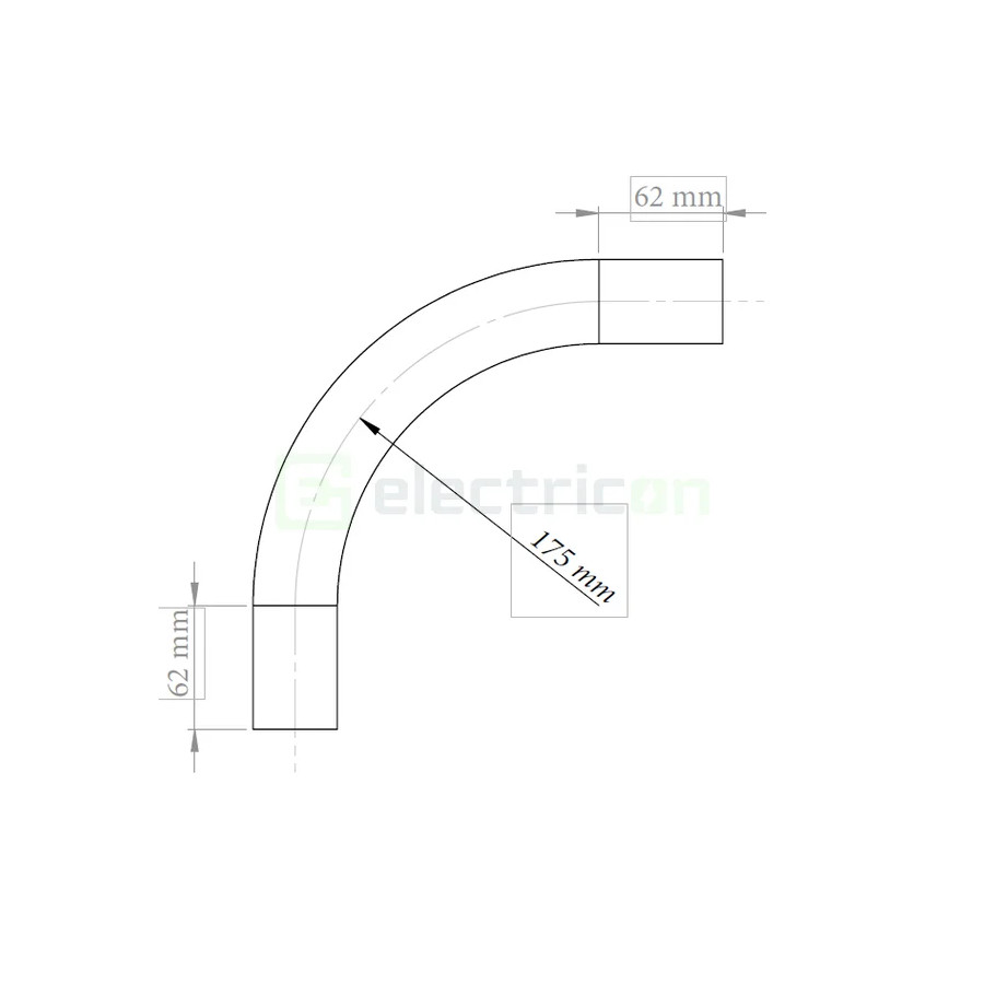 Cot PVC flexibil-rigid Kouvidis CONDUR ISR 50mm 1250N gri 4038050