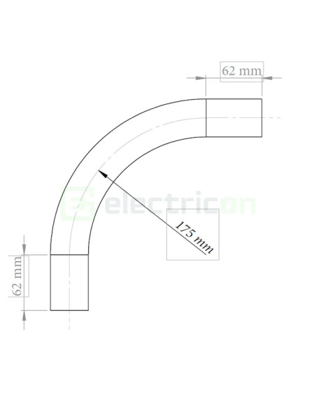 Cot PVC flexibil-rigid Kouvidis CONDUR ISR 50mm 1250N gri 4038050