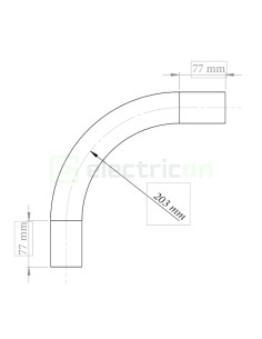 Cot PVC flexibil-rigid Kouvidis CONDUR ISR 63mm 1250N gri 4038063 2