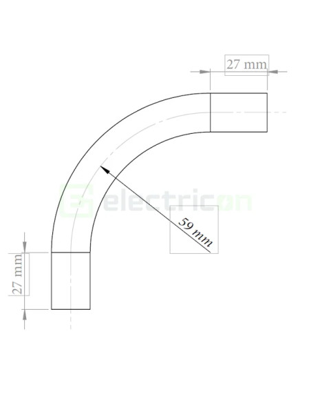 Cot PVC flexibil-rigid Kouvidis CONDUR ISR 16mm 1250N gri 4038016