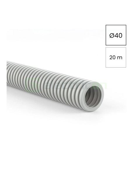 Copex tub flexibil Kouvidis MEDIFLEX IAS 40mm 750N gri 20m 2002040