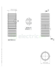 Copex protecție flexibil Kouvidis SIFLEX IAS 32mm 320N gri 25m 2003032 2