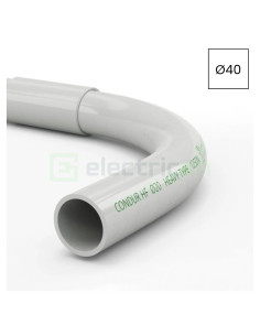 Cot PVC flexibil-rigid Kouvidis CONDUR HF IAS 40mm fără halogeni 4013040