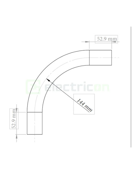 Cot PVC flexibil-rigid Kouvidis CONDUR HF IAS 40mm fără halogeni 4013040
